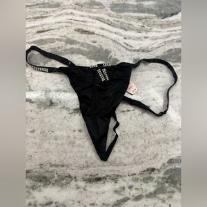 Victorias Secret rhinestone thong